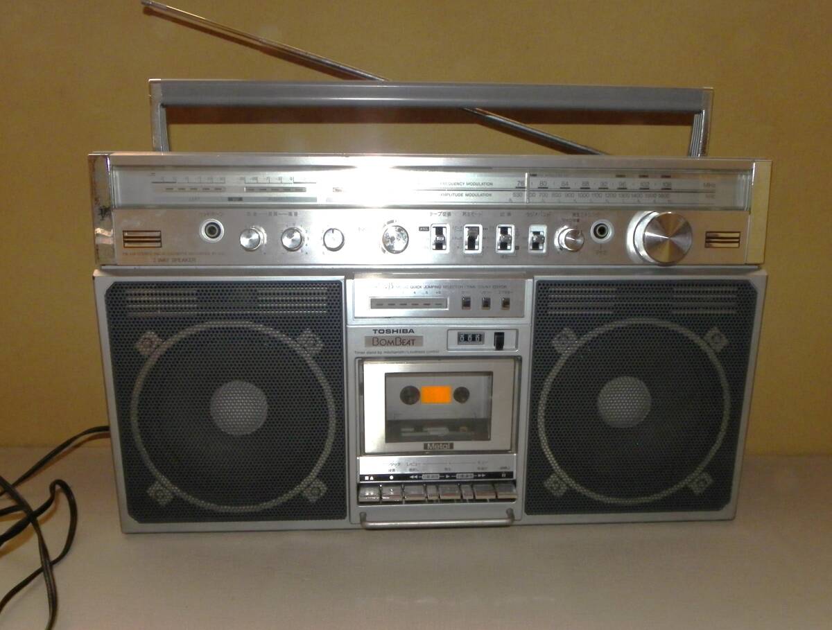 中古】東芝 TOSHIBA ステレオラジオカセットレコーダー ラジカセ ACTAS