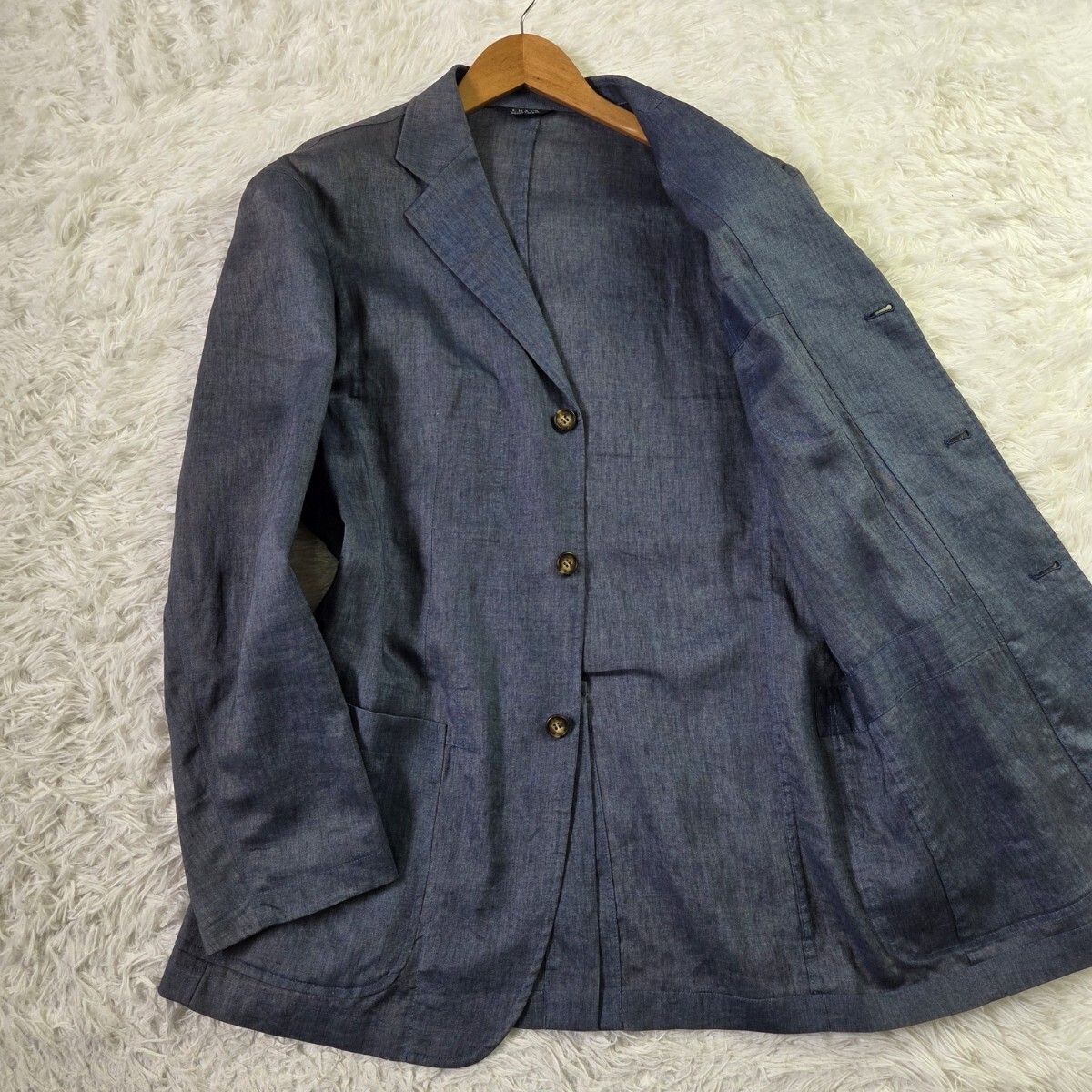 中古】Ralph Lauren ラルフローレン レディース 99%ウール 丈長め 
