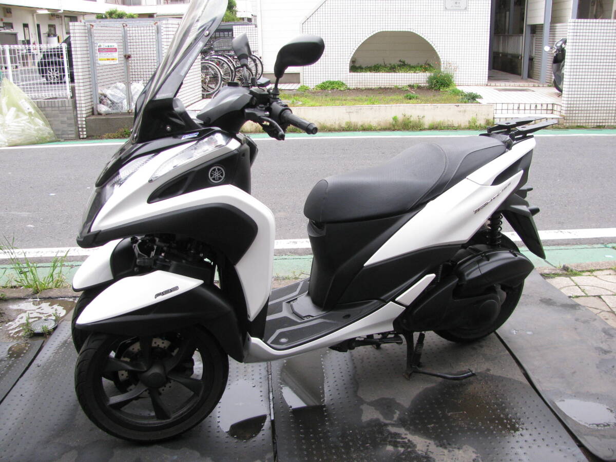 ☆YAMAHA トリシティ125/SEC1Jブルーコアエンジン/屋根付きバイク中古