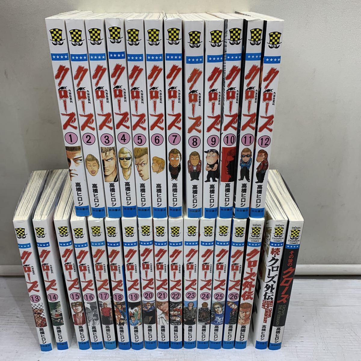 1円スタート】CROWS クローズ 完全版 全巻セット +おまけ外伝1 漫画