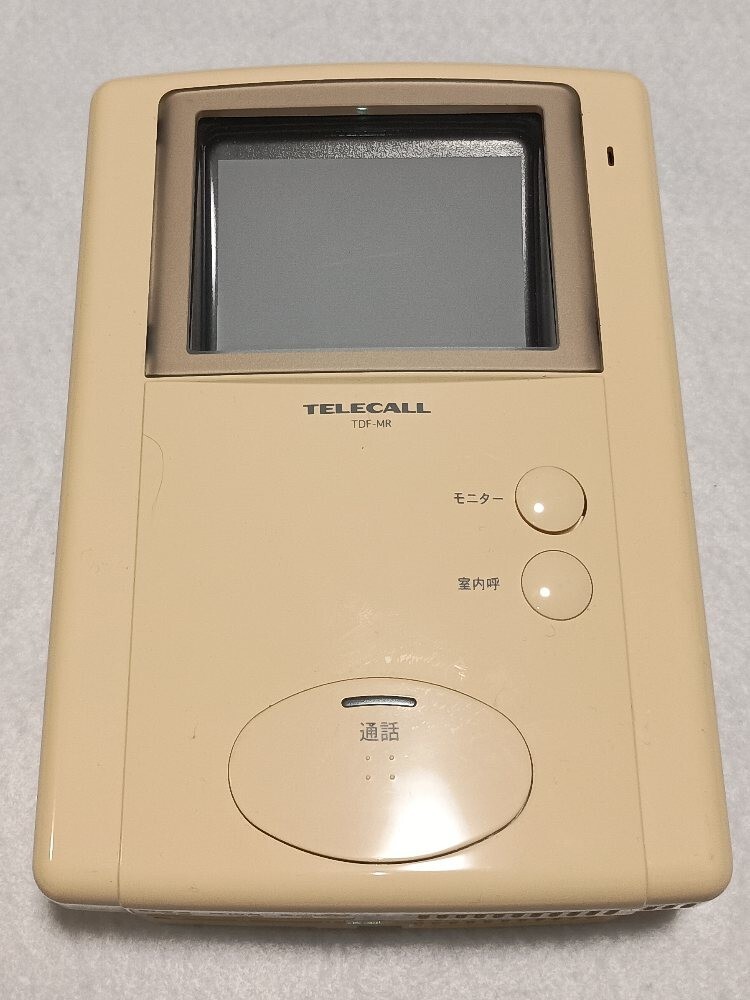 TELECALL(日本インターホン)☆ドアホン/TDF-M(親機)/TDF-W(子機