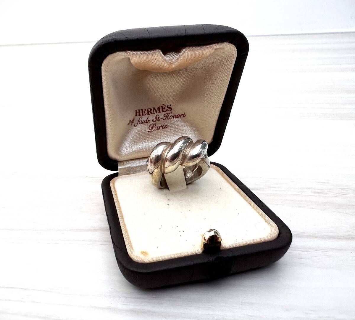 中古】Hermes(エルメス) 2連 シェーヌダンクル クレッシェンド 