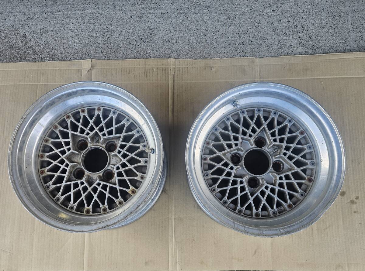 中古】オートバックスホイール 旧車系 フォーミュラーメッシュ 13