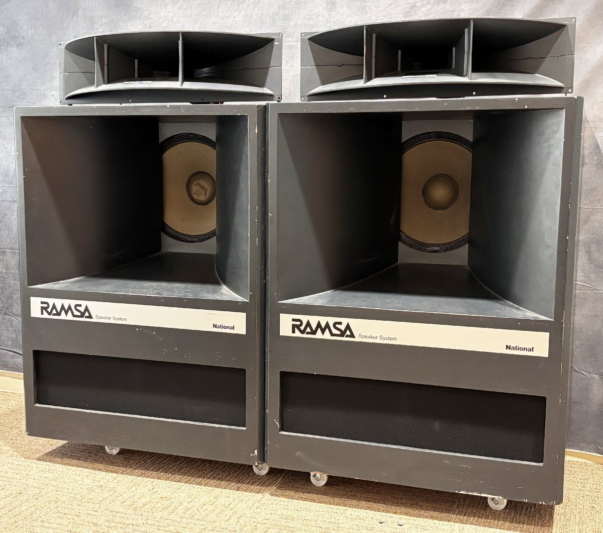 中古】☆ナショナル スピーカーシステム RAMSA ラムサ WS-A200-W 中古