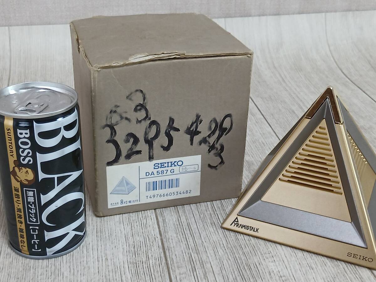 新品】【未使用品】SEIKO 電波時計 DA205G 時計 ピラミッドトーク