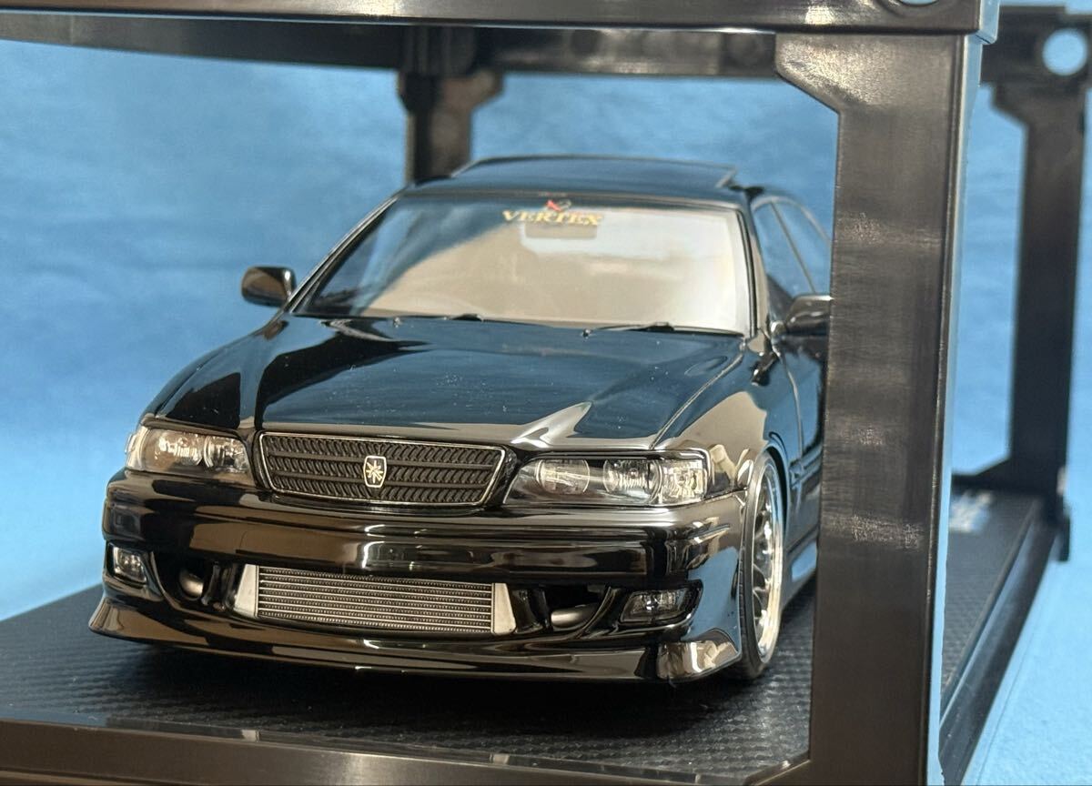 新品】【完成品】アオシマ 1/24 JZX100 チェイサー ツアラーV VERTEX