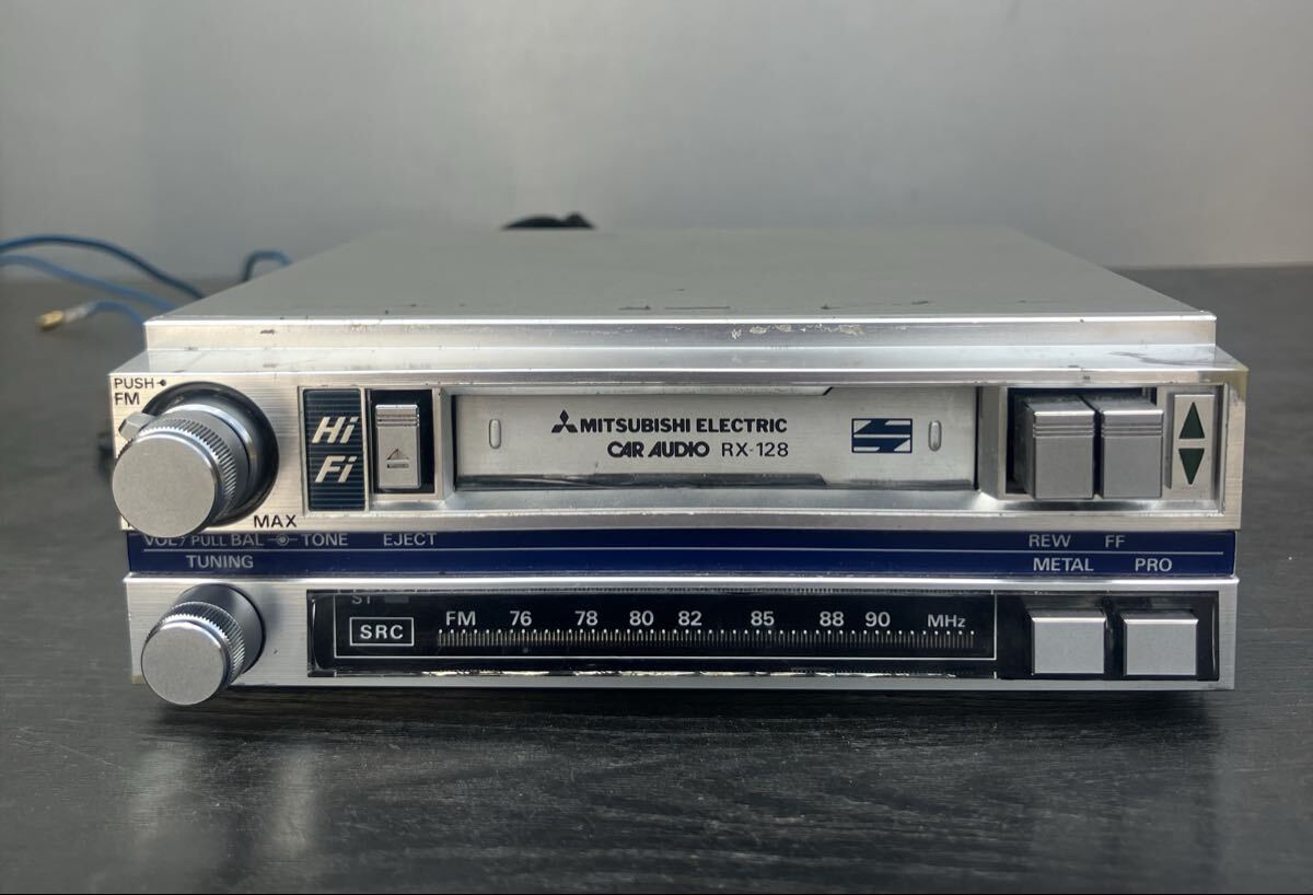 Z16A 三菱 GTO 純正 オーディオパネル FM AM カセットデッキ MB629111