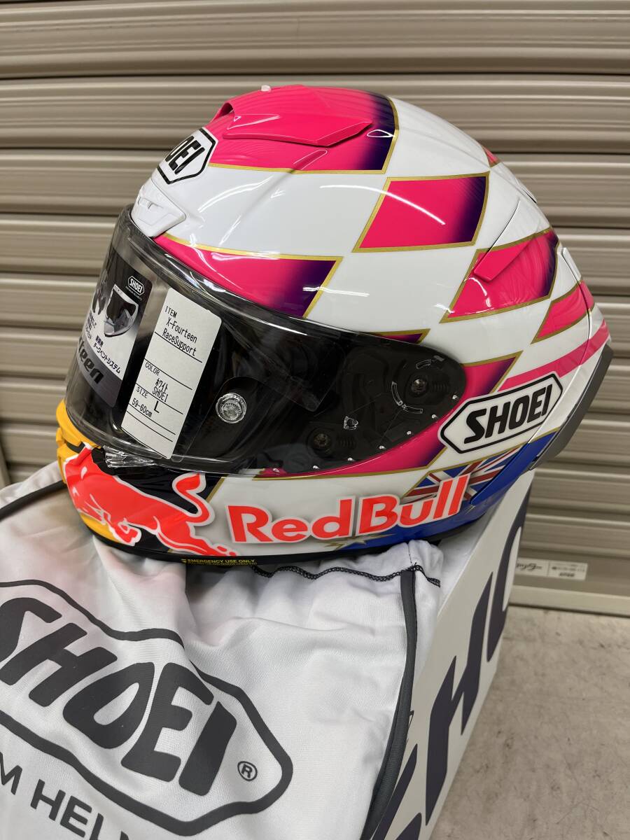 美品 SHOEI X-8 ワイン ガードナーレプリカの落札情報詳細 - Yahoo