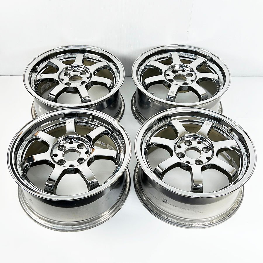 希少なメッキ】廃盤品！RAYS gramlightsグラムライツ 57PRO 2本 18