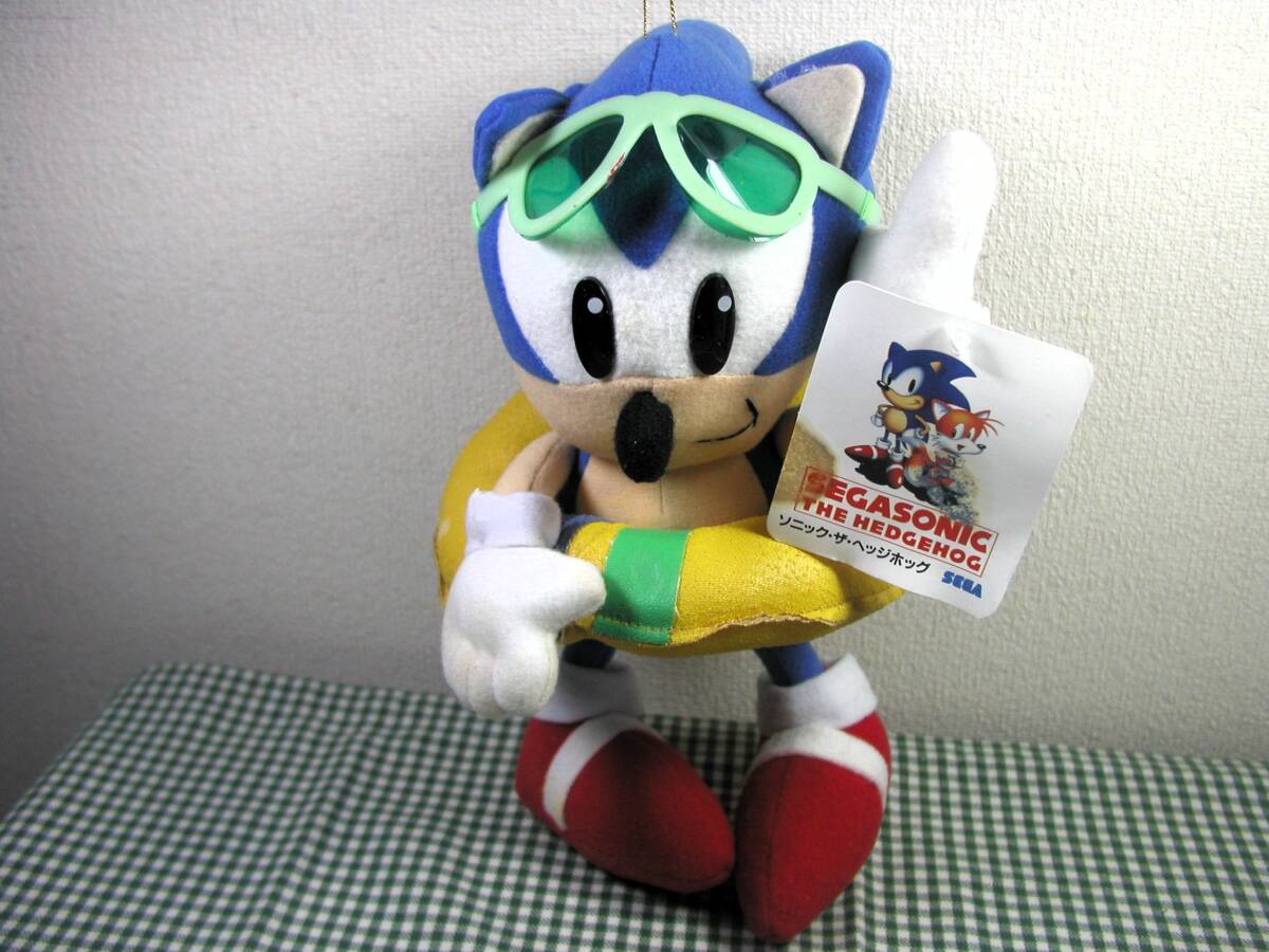 三英貿易 ソニック・ザ・ヘッジホッグ ソニック ぬいぐるみの落札情報