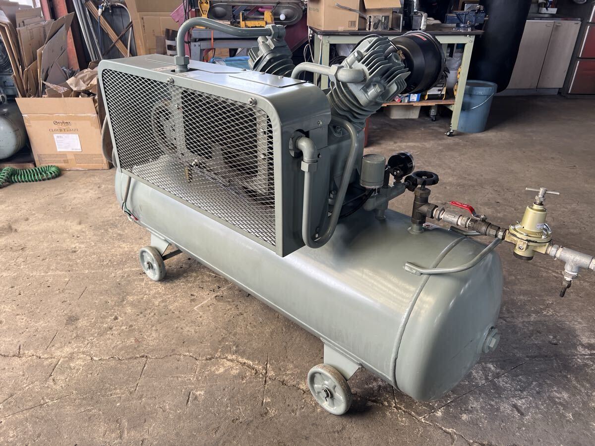 日立 HITACHI PA600s 0.8 AIR PUNCH 軽搬形ベビコン コンプレッサーの