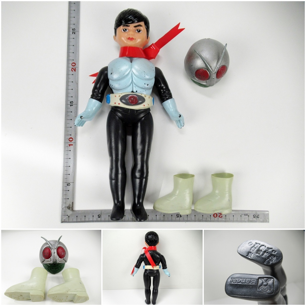 新品】初代 当時物 未開封品 仮面ライダー旧1号 変身ベルト タカトク