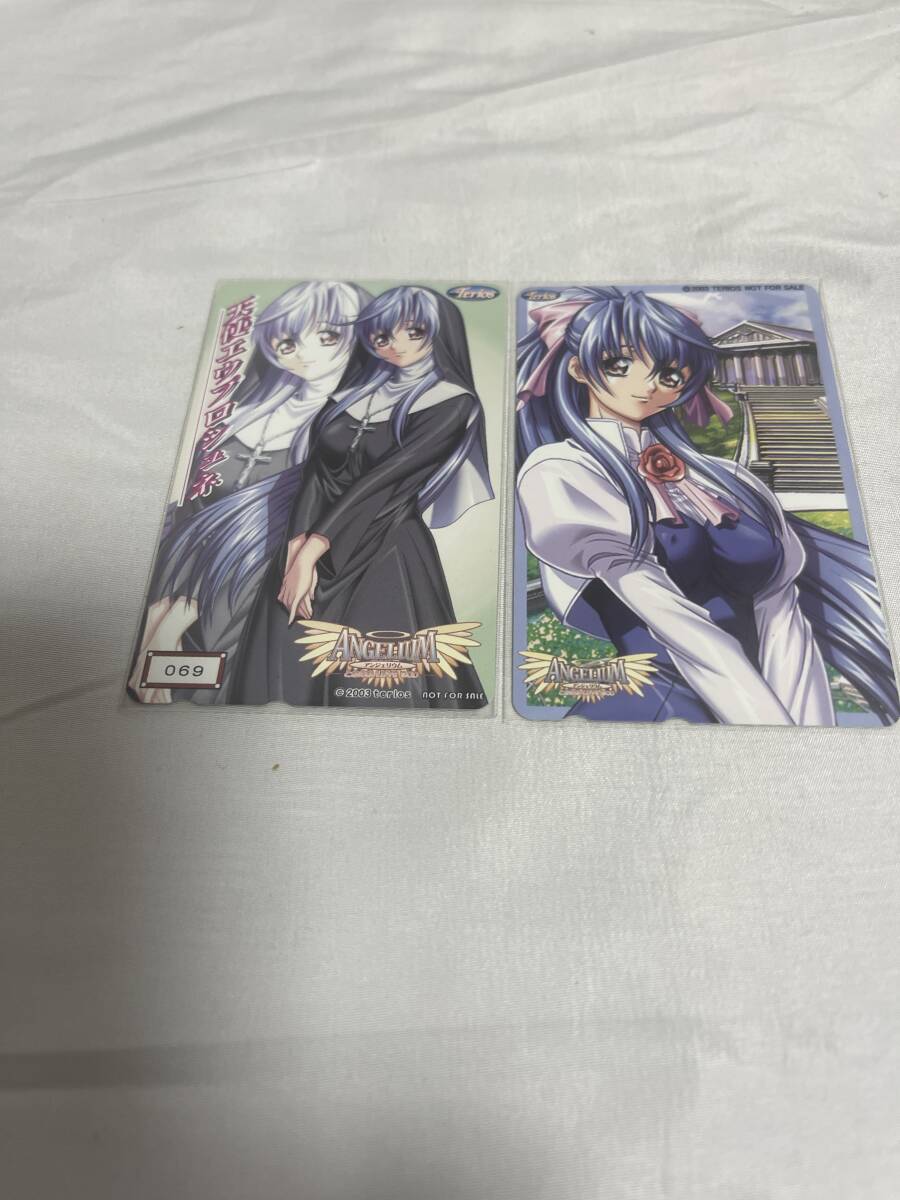 新品】テリオス：ANGELIUM すまき特典テレカ（シリアルNo.002）/横田守