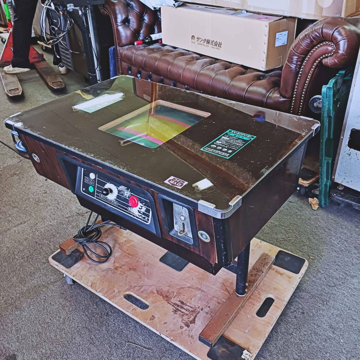 ヴィンテージゲーム機 ロジテック スペースインベーダー テーブル筐体