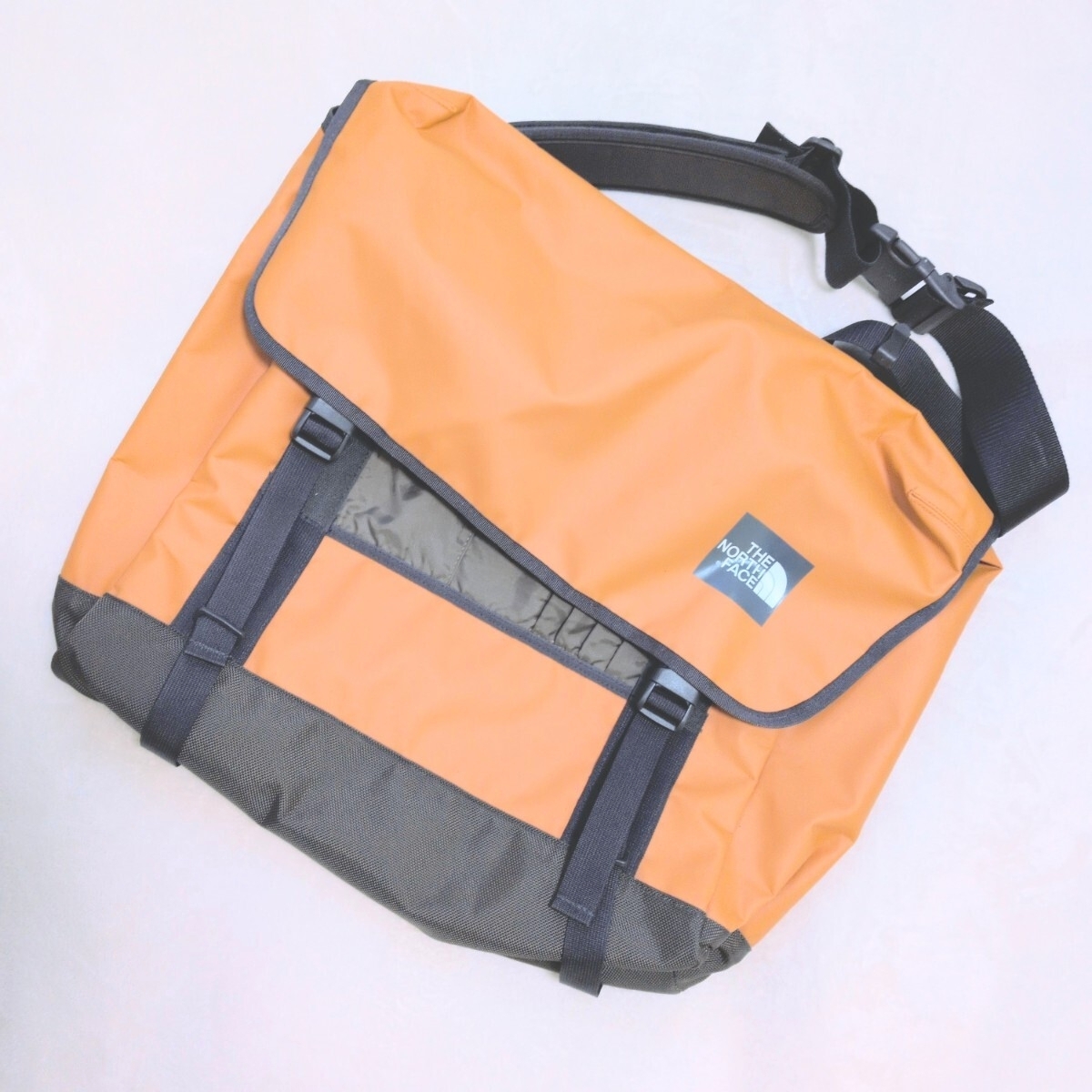 中古】ノースフェイス パープルレーベル クロコ型押し ショルダー 