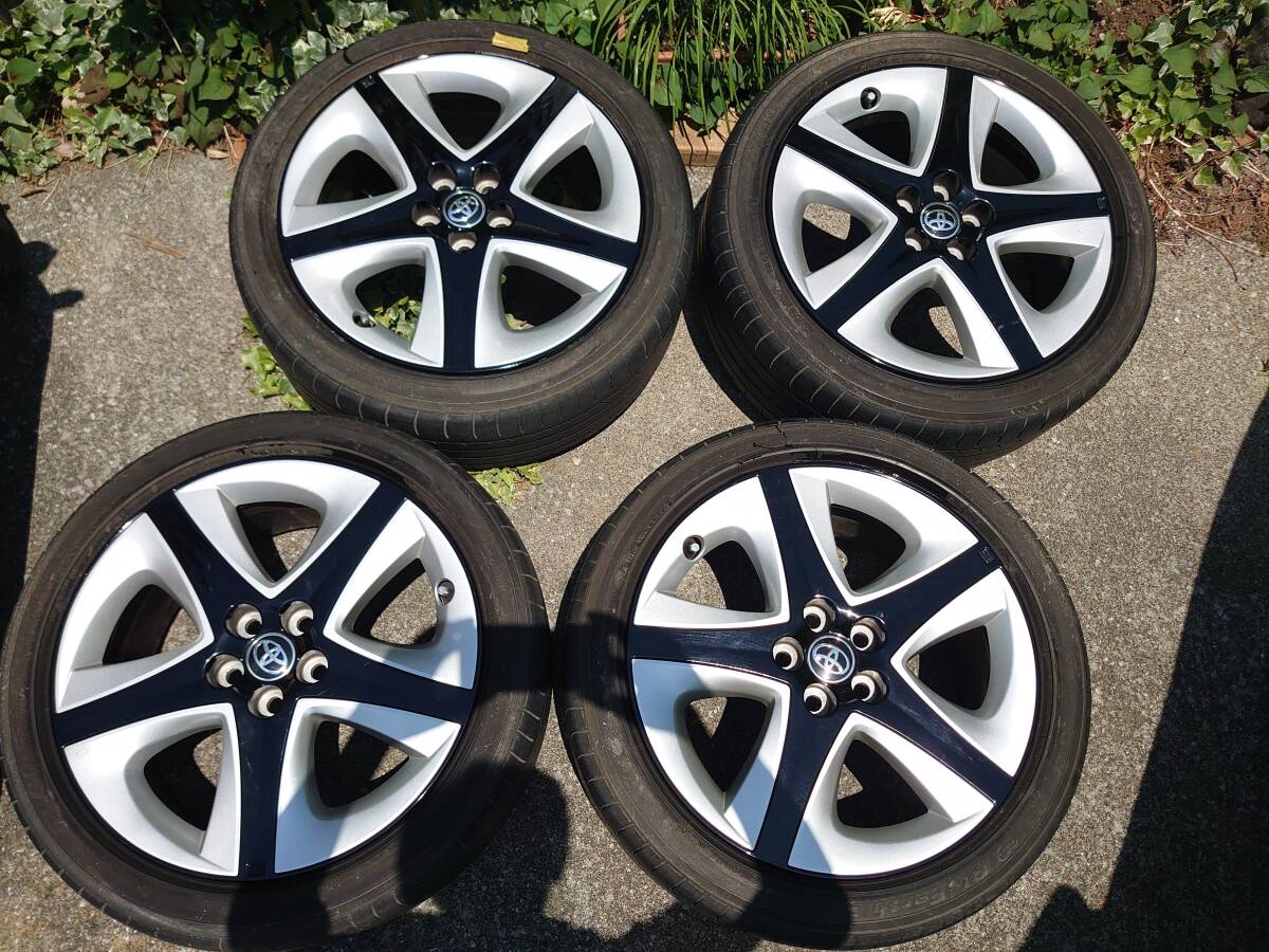 中古】WORK レイバー RYVER Touring EXE 17インチ 7J+50 5穴 PCD114.3 