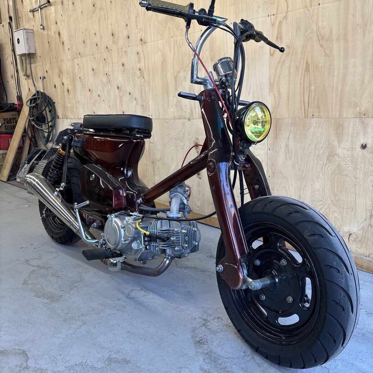 1円スタート】スーパーカブ 75cc 雑誌掲載車両 /チョッパー フル 