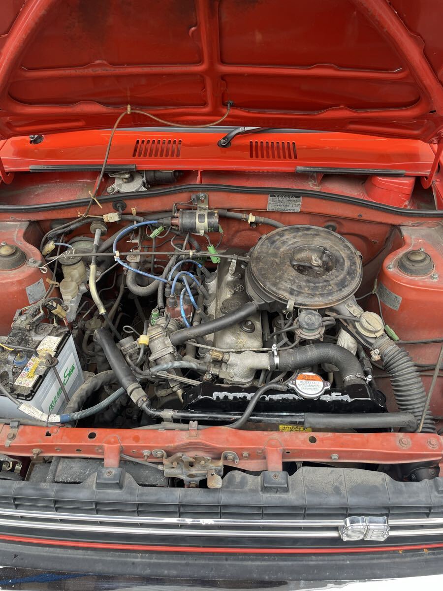 トヨタ　4Kエンジン トヨタ kP61スターレット4kエンジン
