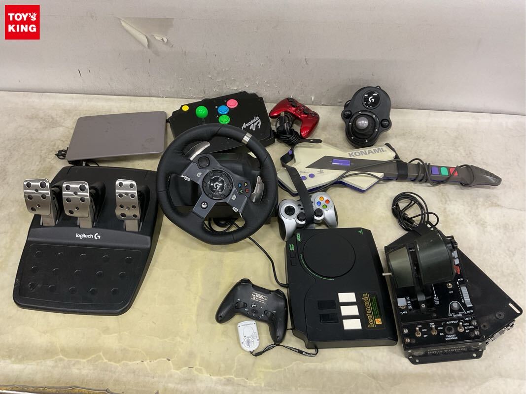 中古】227□コナミ ギターフリークスコントローラー ソフトセット
