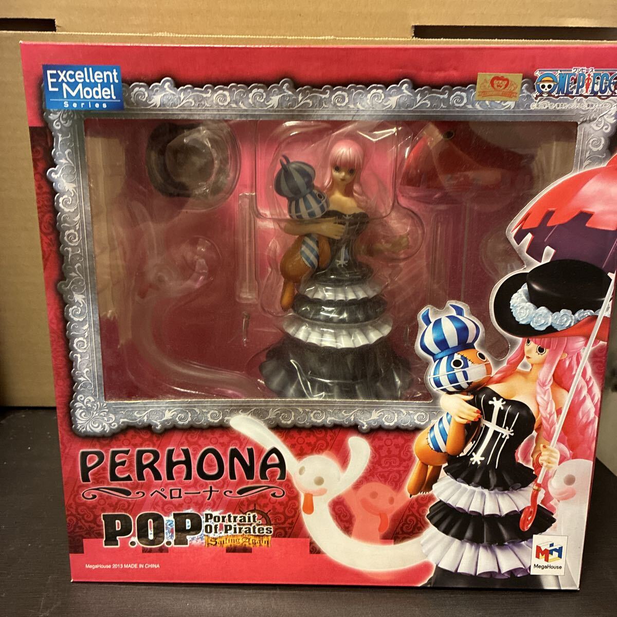 ワンピース P.O.P ニコ・ロビン フィギュア リペイント 瞳修正 下着 