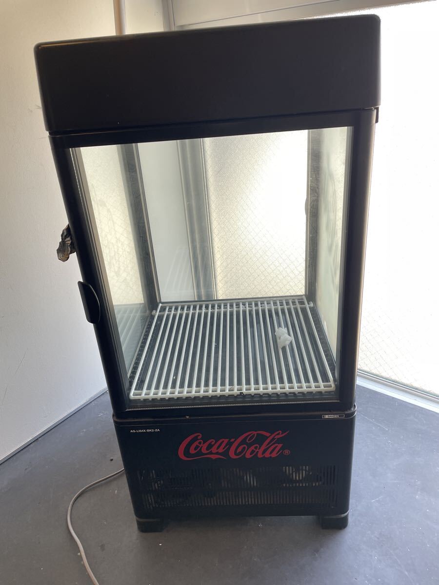 □希少 Coca Cola コカ・コーラ 温蔵 冷蔵ショーケース サンヨー SHC