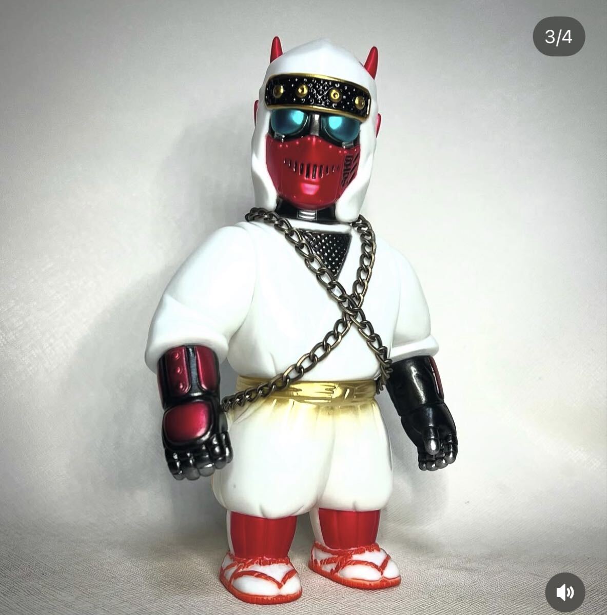 52. SamuraiDoll 大江戸ROBOTS 4体 ソフビ フィギュア 半蔵門 銭形 双