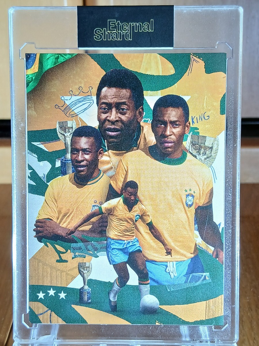 新品】ペレ ブラジル代表 直筆サインフォト/写真 サッカー Peleの落札