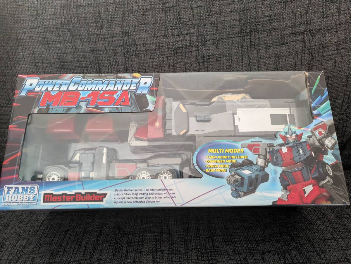 未使用に近い】FansHobby MB-15 NAVAL COMMANDER トランスフォーマー