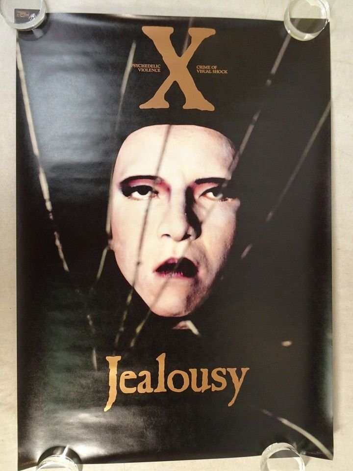 貴重】 X JAPAN Jealousy TOUR チラシ フライヤー YOSHIKI TAIJI Toshl