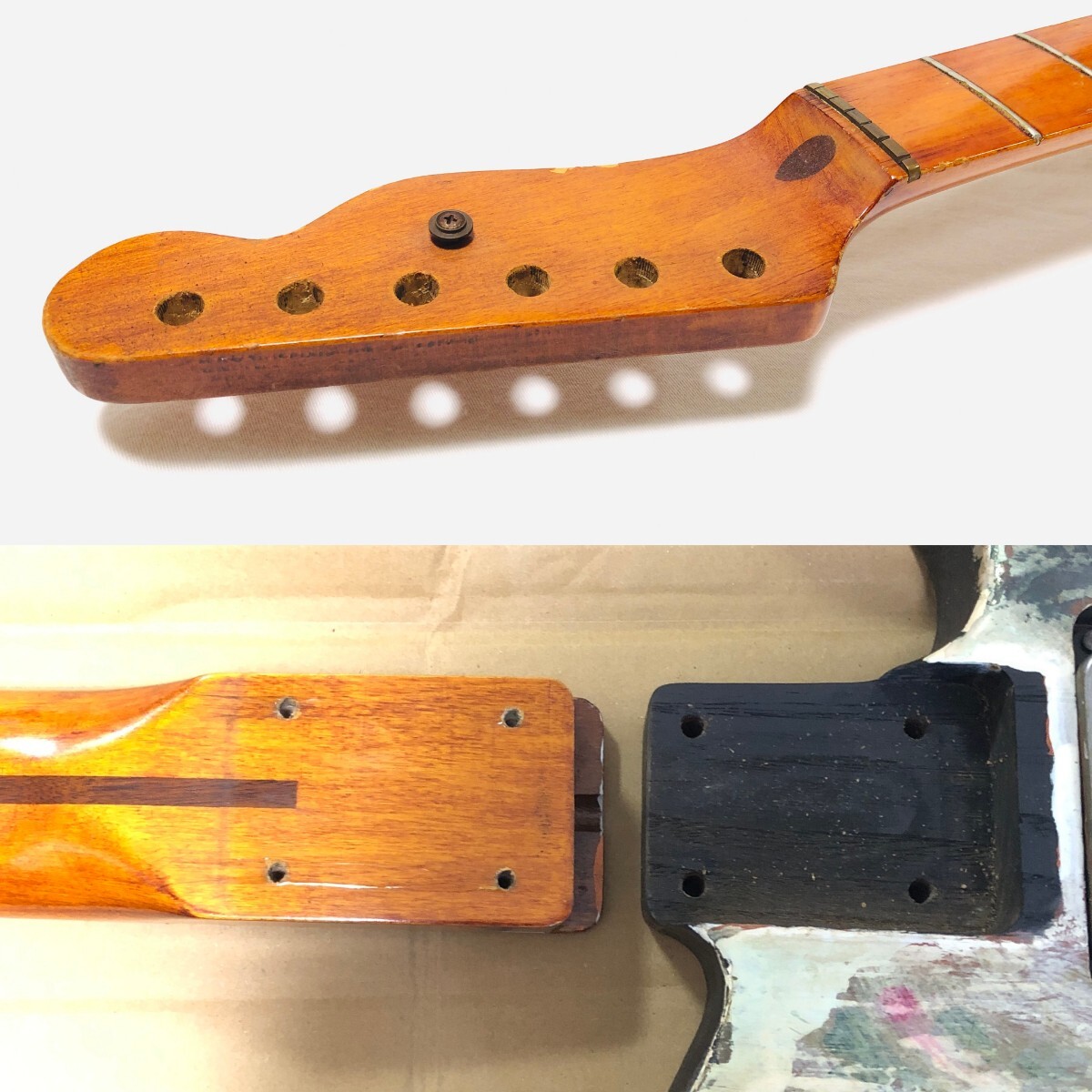 ブランド不明 テレキャスタータイプ (1980s Schecter ？) 現状品 動作