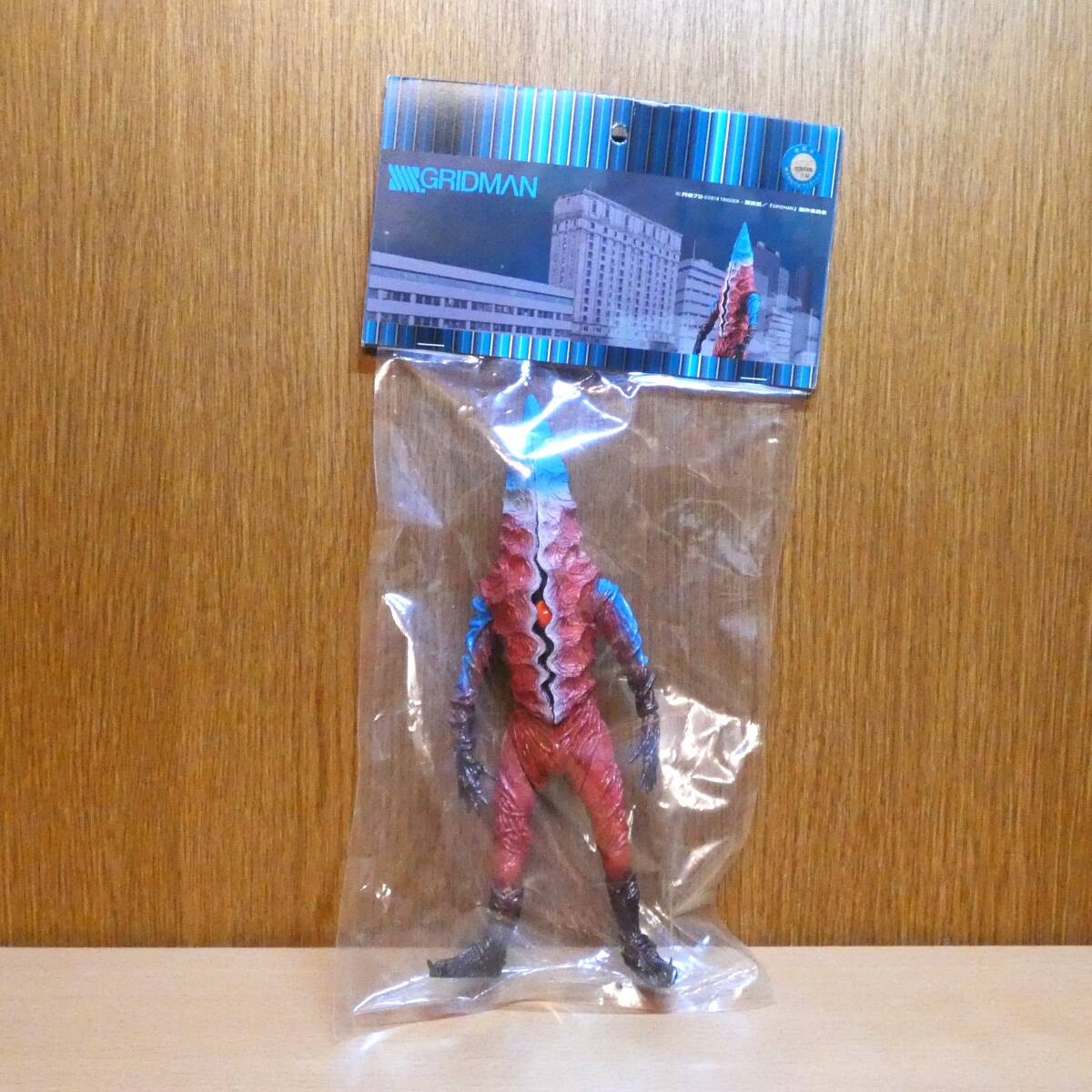 ソフビ1993年怪獣ステルガン□左腕欠品□タカラ電光超人グリッドマン