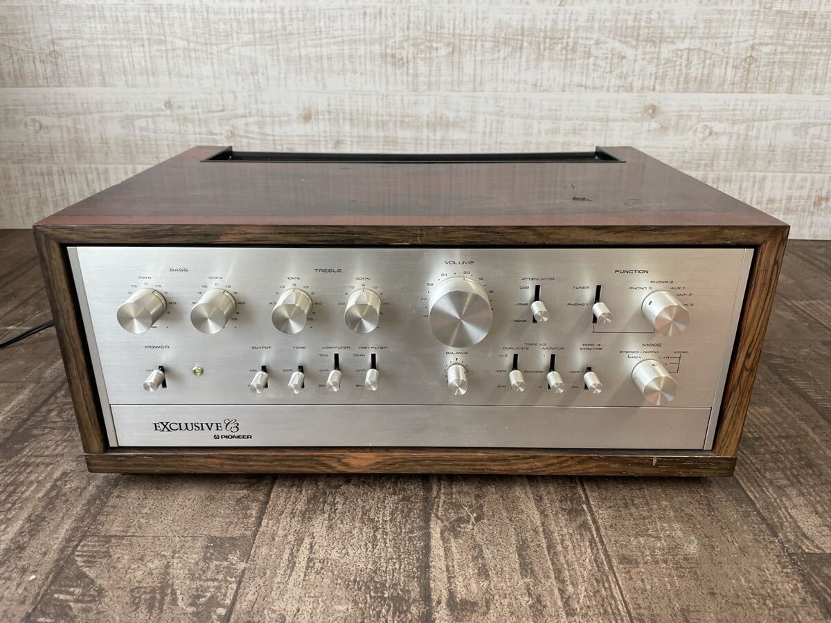 1か1☆Pioneer パイオニア オーディオラック AVラック B-102 二段 木製