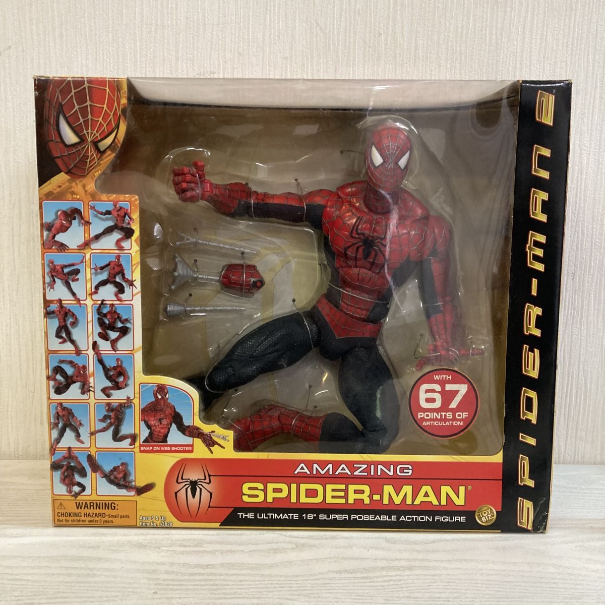 TOYBIZ トイビズ アメイジングスパイダーマン 18インチアクション