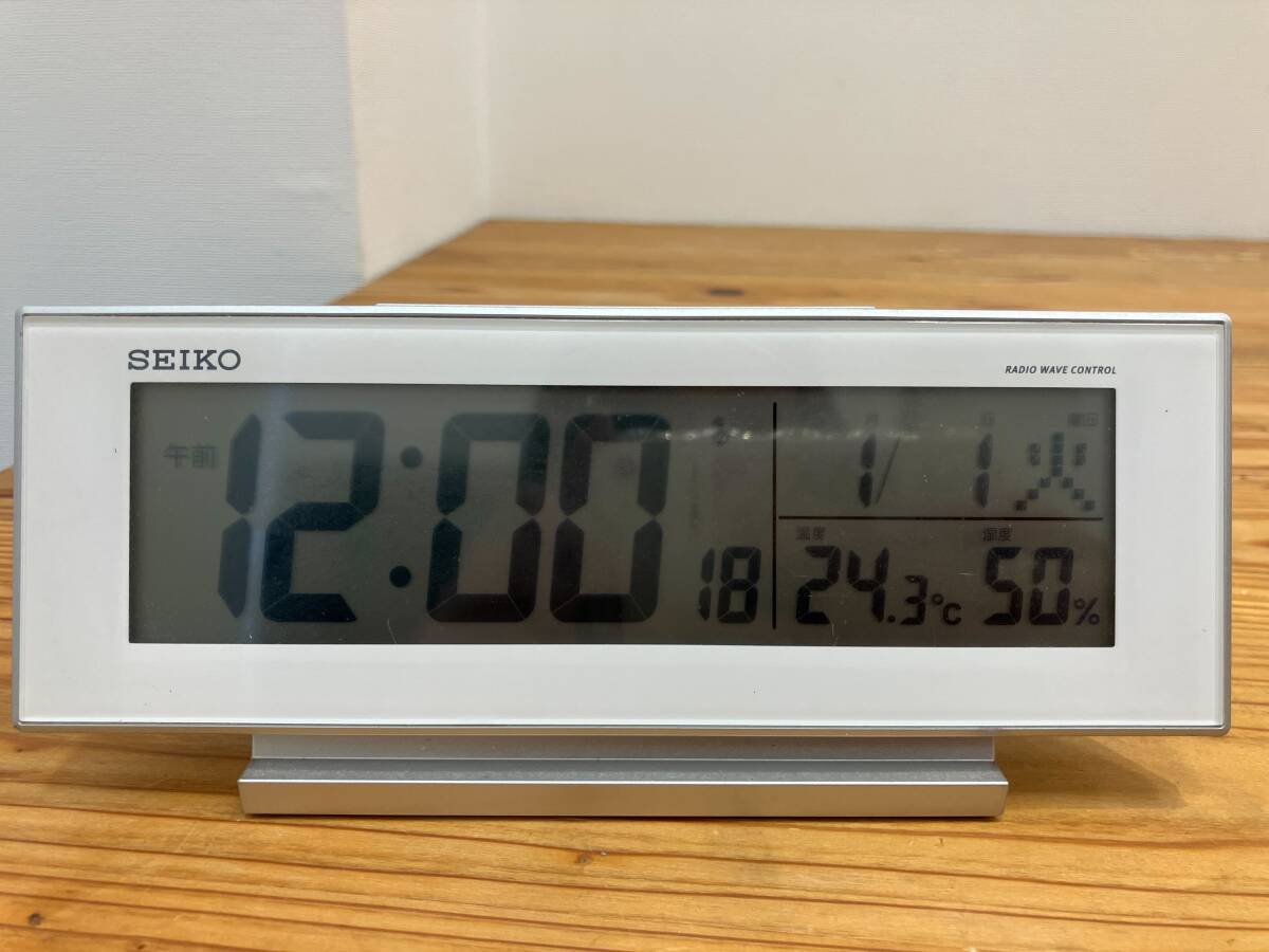希少品】セイコークロック株式会社 電波掛け時計 AM241GSEIKO／30曲の