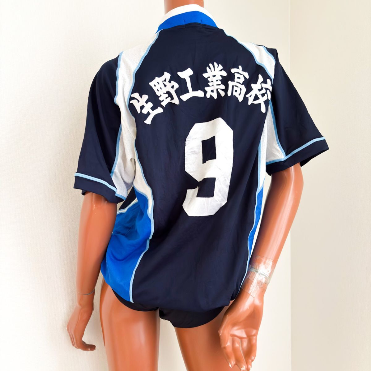 中古】25アシックス女子バレーボールユニフォームトップスM+ブルマ3L