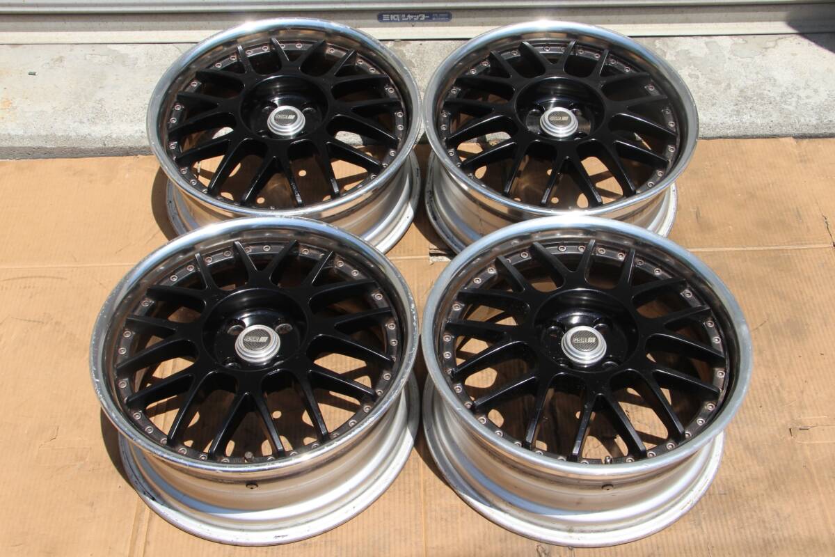 SSR ケーニッヒ 17インチ 8.5J 9.5J PCD114.3 4本 深リム スピード