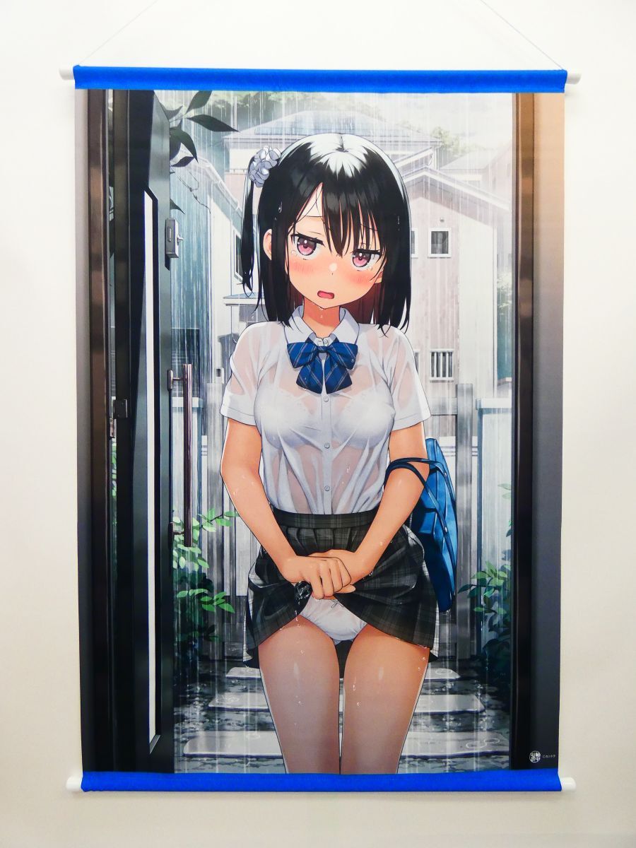新品】【カントク】 WSB1タペストリー・『お着替え・しずく＆いちか