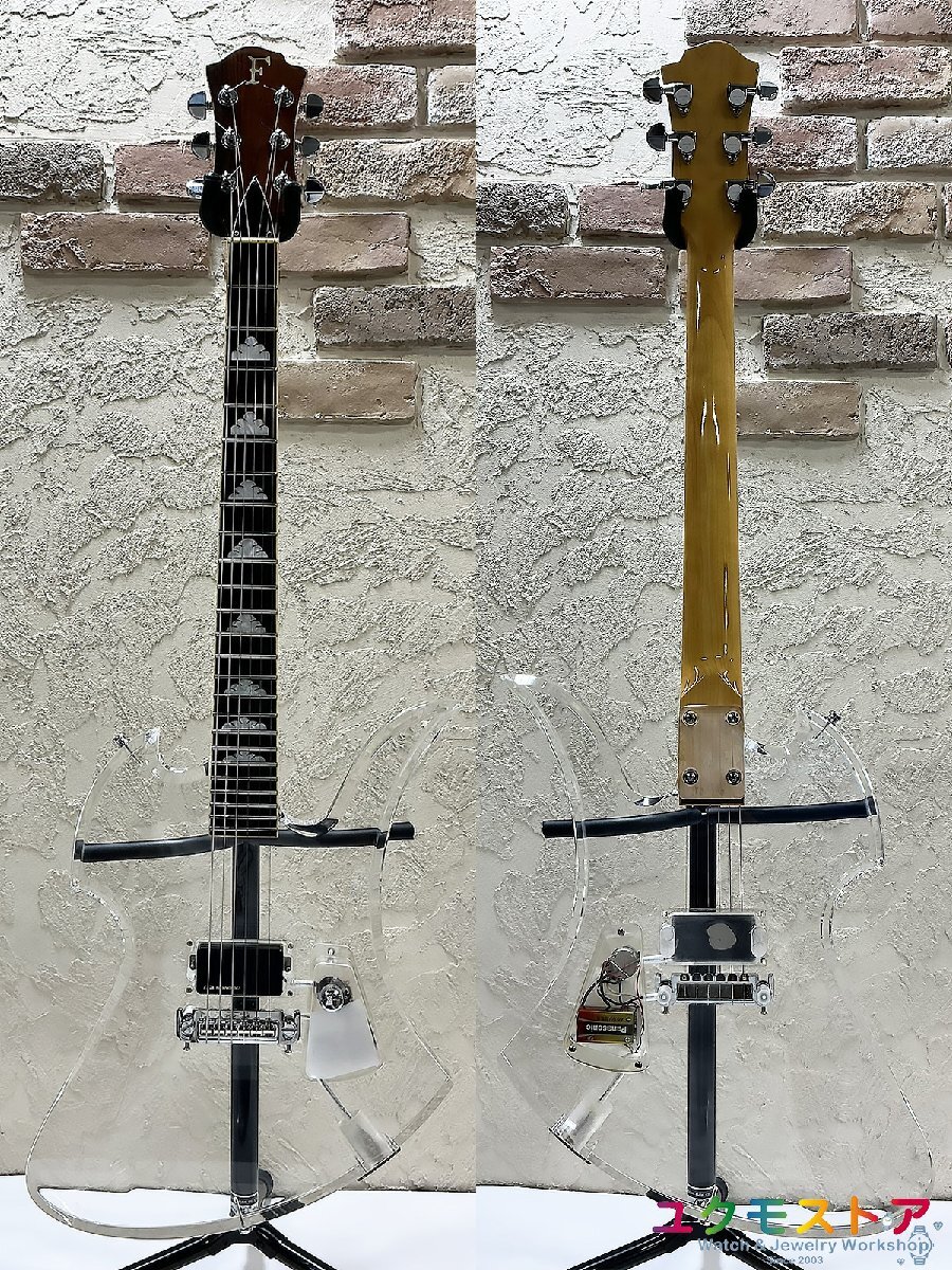 返品OK】[中古] FERNANDES MG-115C クリスタル・ギター/Hide [TF406]の