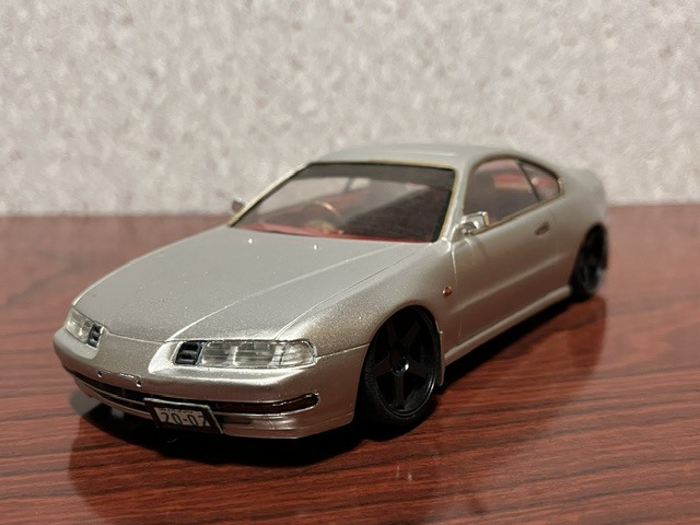 1/24 国産名車 ホンダ プレリュード 2.0Si 1985年式 白 カスタム 深