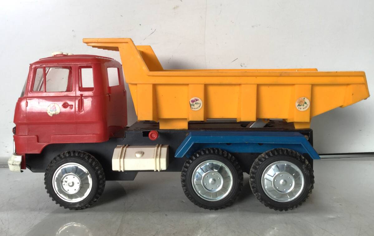 中古】トミカ 黒箱 52-1 T-23 日野 ダンプ・カー HINO DUMP CAR 橙