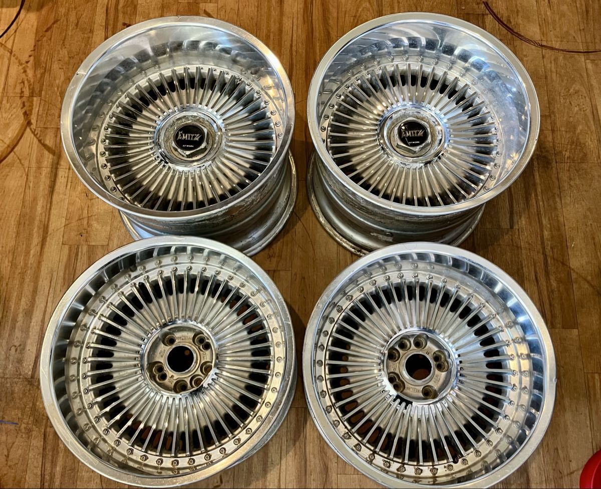 中古】WORK ワーク EMITZ イミッツ 17インチ 5穴 PCD114.3 の落札情報