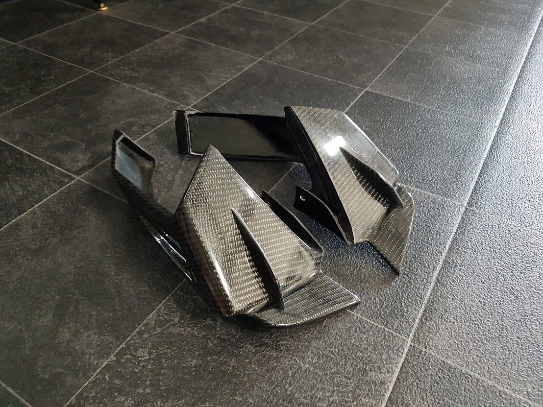 CBR250RR MC51 新品オプション エアロフィン ウイングレットの落札情報