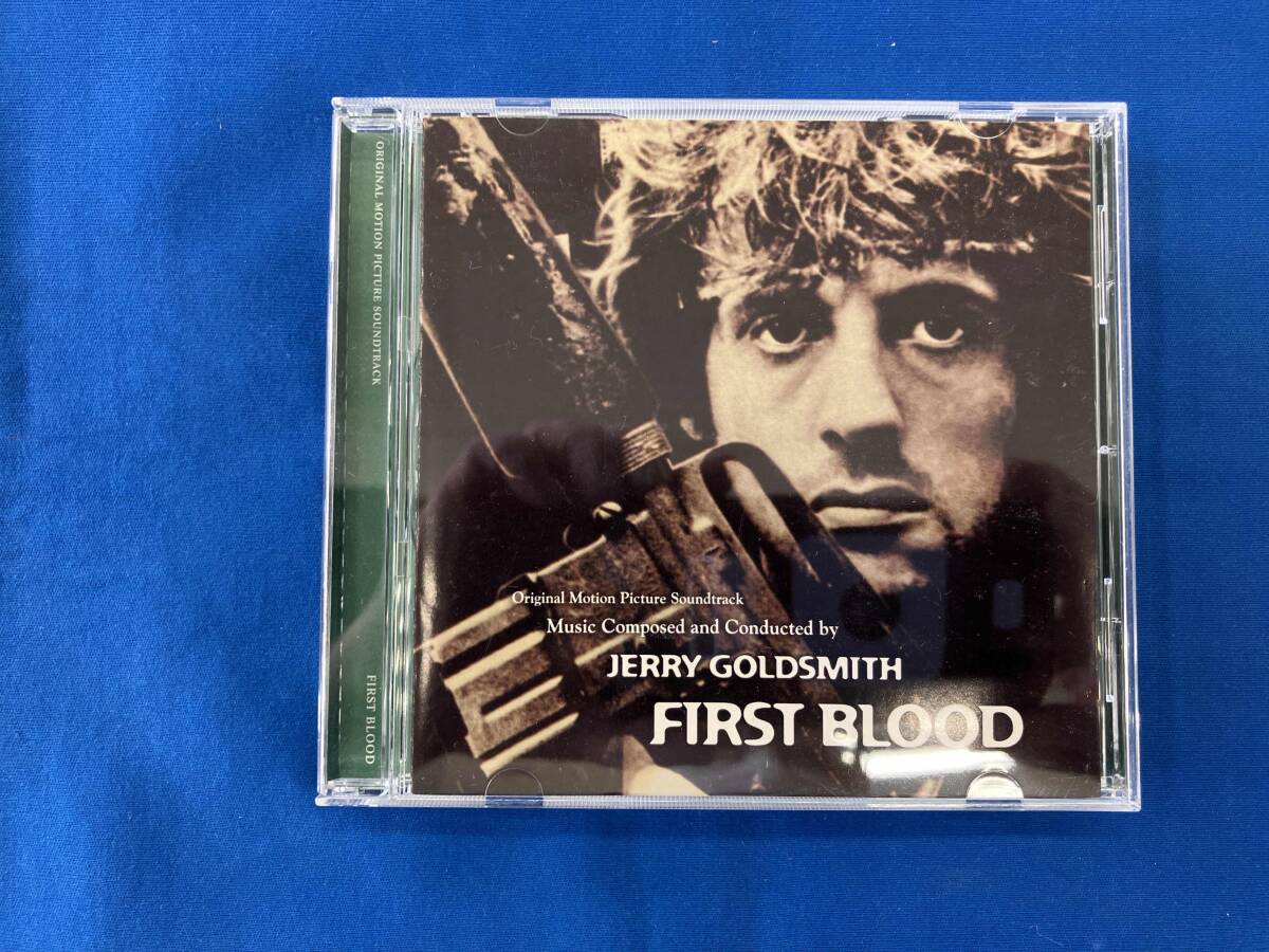 音楽：ジェリー・ゴールドスミス／『ランボー』OST盤CD（国内盤