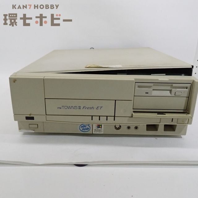 動作確認済 FM TOWNS カラーCRTディスプレイ-14 FMT-DP531 箱説付