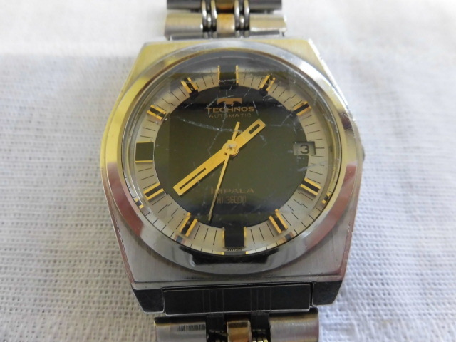 ☆新品未使用☆TECHNOS テクノス IMPALA インパラ HI-36000 自動巻き