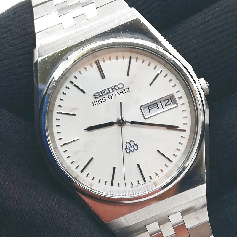 アンティーク】SEIKO セイコー QUARTZ 4803-8010 ブルーダイヤル