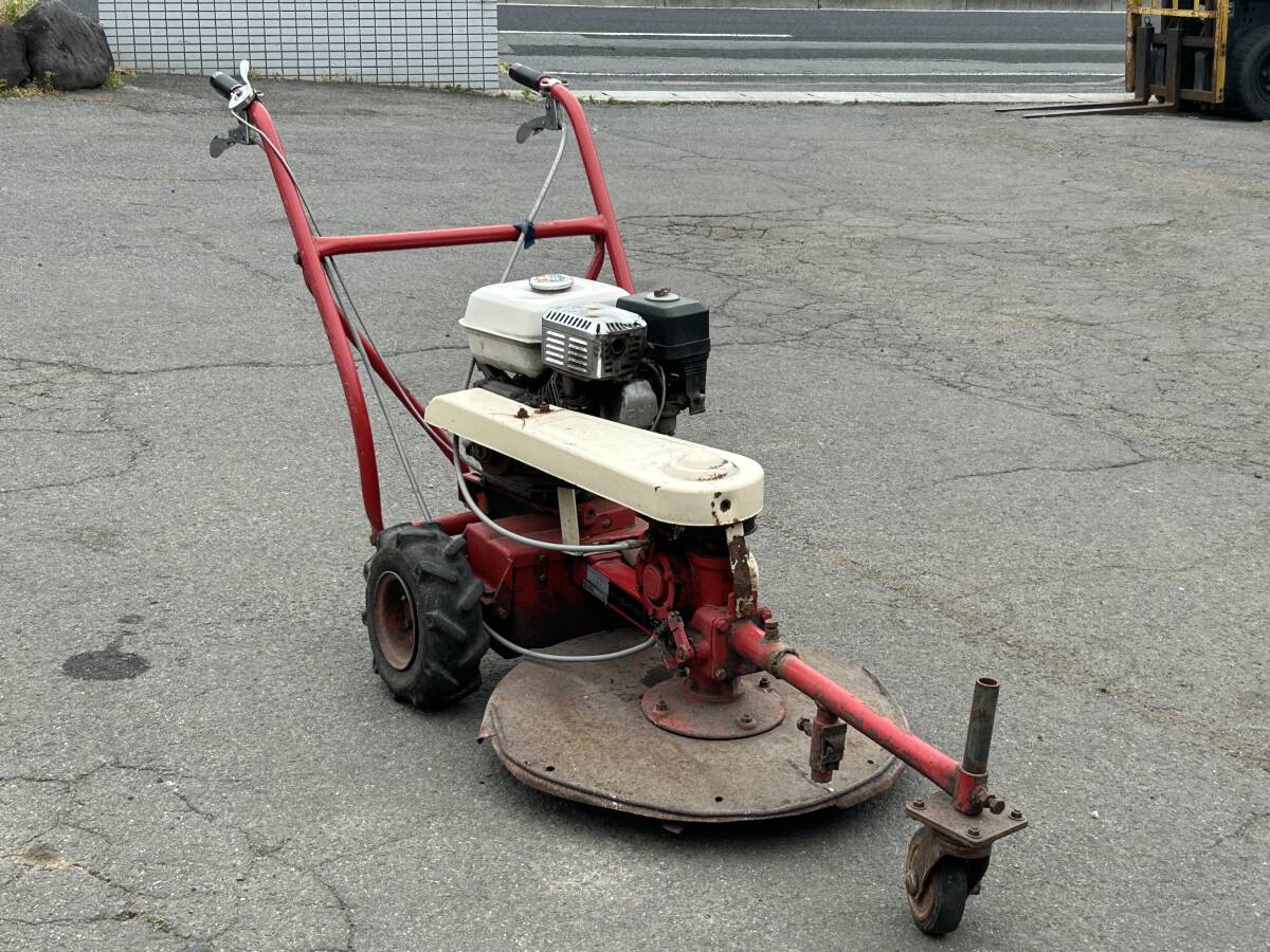 中古】宮城 オーレック スパイダーモア SP850A 4WD 歩行型 刈幅500mm 