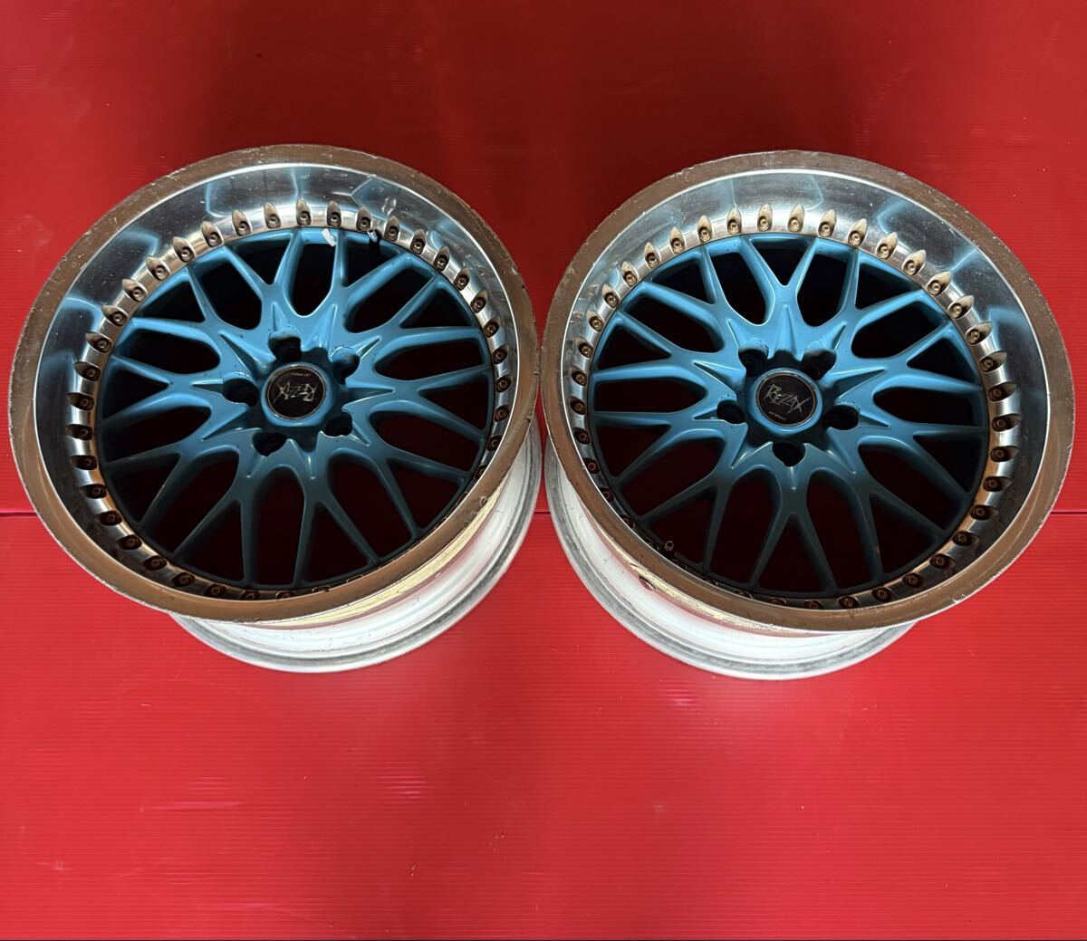 work REZAX 18インチ 9.5J 11.0J WORK☆225/35R18☆現状品☆激安