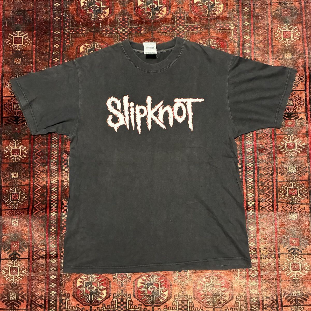 002 スリップノット slipknot 2002年製ヴィンテージ ロンT スリップノット 2002年 ビンテージ ジャパンツアー Tシャツ ／Slipknot