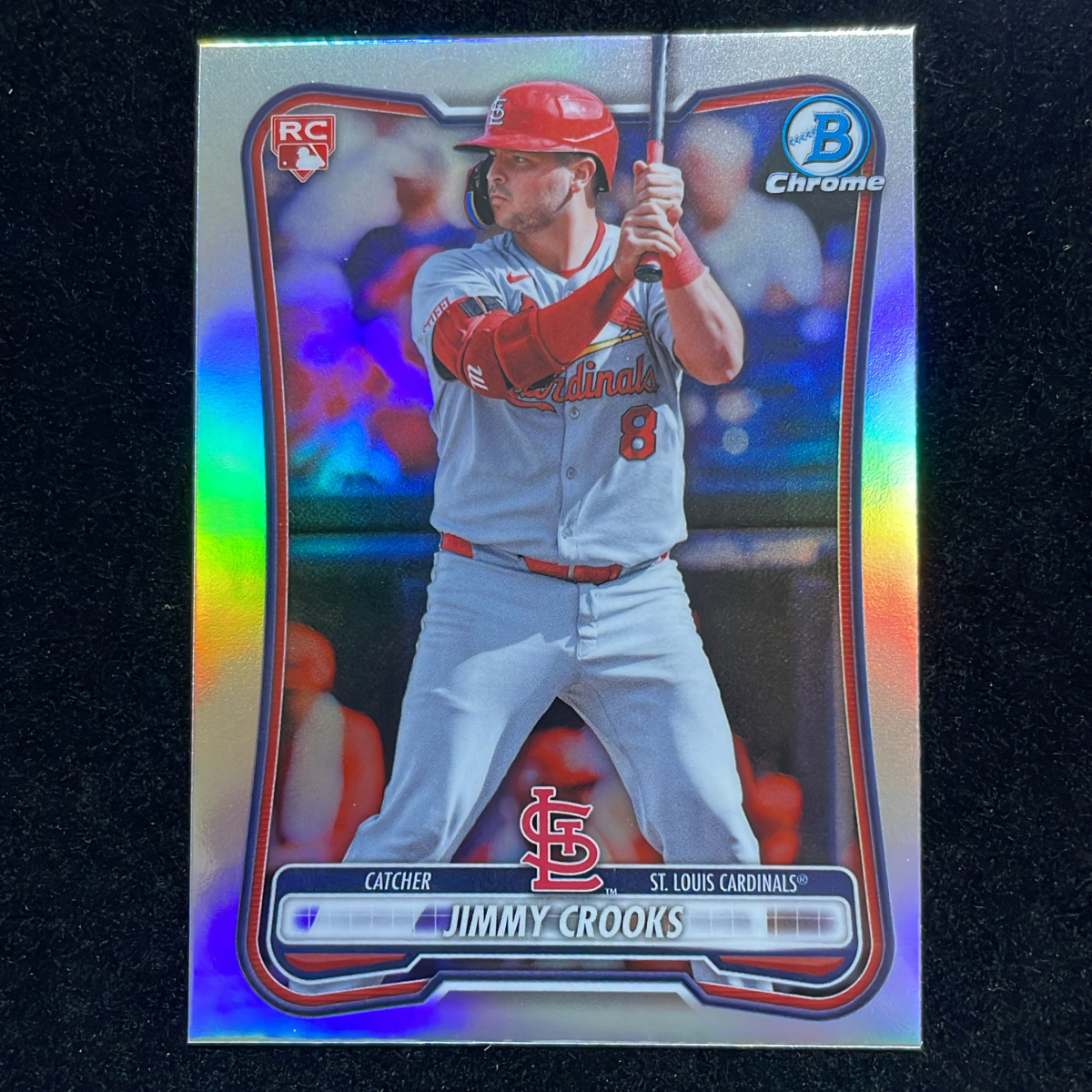 目立った傷や汚れなし】保管のみ topps MLB JIMMY CROOKS ジミー 